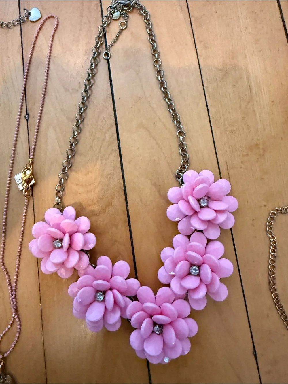 Lot of kids necklaces. Charm it, J Crew, Little Miss Zoe